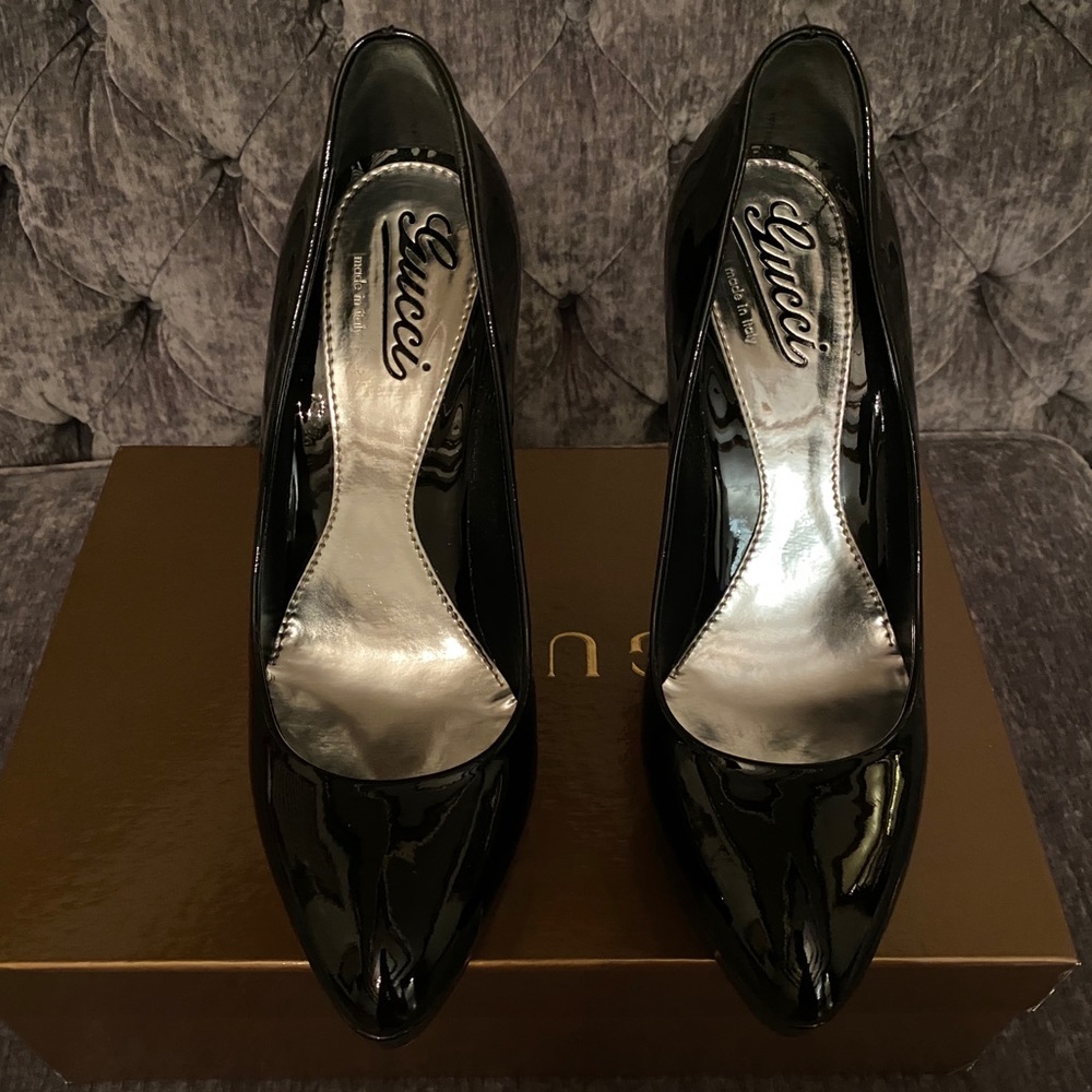 Gucci Patent Heels
